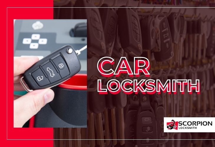 Car locksmith In Houston 15 min arrival Scorpion Locksmith